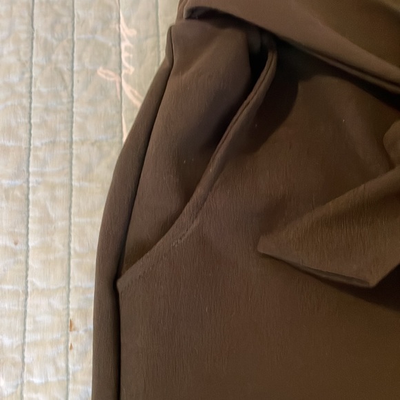 •ShoSho Tie Front Wide Leg Pants - Picture 5 of 5